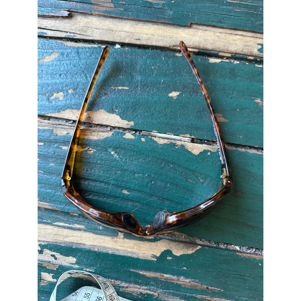 Smith Tortoise Shell Wrap Sunglasses Made in France Brown Lens Sport A3426